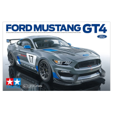 tamiya 1/24 Ford Mustang GT4 sportkocsi modell makett