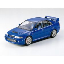 tamiya 1/24 Mitsubishi Lancer Evolution VI sportkocsi model makett