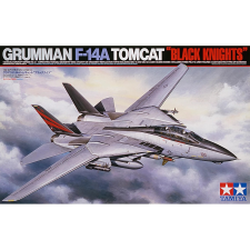 tamiya 1/32 Grumman F-14A Tomcat Black Knights katonai repülőgép modell makett