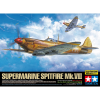 tamiya 1/32 Supermarine Spitfire Mk.VIII katonai repülőgép modell