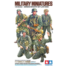  Tamiya 1:35 German Infantry Set Late (35382) makett