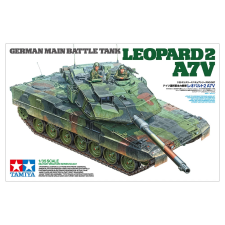 tamiya 1/35 Leopárd 2 A7V német tank modell makett