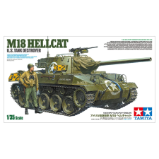 tamiya 1/35 M18 Hellcat amerikai páncélvadász tank modell makett