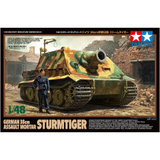 tamiya 1/48 Sturmtiger 38cm német rohamlöveg modell makett