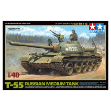 tamiya 1/48 T-55 orosz közepes tank modell makett