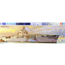 tamiya 1/700 USS Enterprise amerikai repülőgép hordozó modell makett