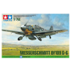 tamiya 1/72 Messerschmitt Bf 109 G-6 katonai repülőgép modell