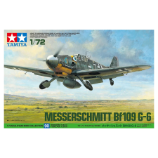 tamiya 1/72 Messerschmitt Bf 109 G-6 katonai repülőgép modell makett