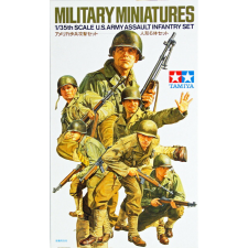 tamiya U.S. Army gyalogsági katona figurák műanyag makett (35192) játékfigura