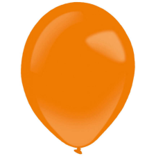  Tangerine léggömb, lufi 100 db-os 5 inch (13 cm) party kellék