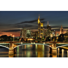  Tapéta Híd a folyón, 300 x 200 cm tapéta, díszléc és más dekoráció