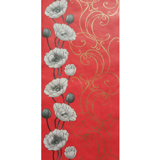  Tapéta simplex Hilda piros tapéta, díszléc és más dekoráció