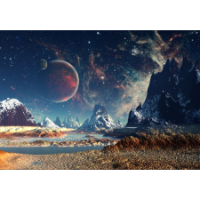  Tapéta Universe a jövőben, 300 x 250 cm tapéta, díszléc és más dekoráció