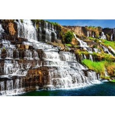  Tapéta Vízesés Vietnamban 2, 300 x 250 cm tapéta, díszléc és más dekoráció