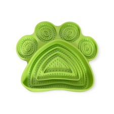  Tappancs formájú tál kutyáknak és macskáknak zöld macskatál
