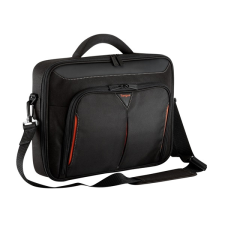 Targus notebook táska cn415, classic+ 15-15.6&quot; clamshell laptop bag - black/red cn415eu számítógéptáska