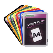 TARIFOLD Magneto Solo bemutatótábla A4 hátán mágnescsíkokkal kék 2db/csomag TF195031 információs tábla, állvány