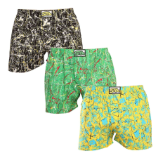 Tarka art 3PACK férfi klasszikus boxeralsó Styx klasszikus gumi (3A11635) M férfi alsó