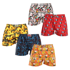  Tarka art 5PACK férfi klasszikus boxeralsó Styx klasszikus gumi (5A1539349) L