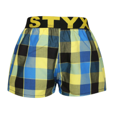  Tarka gyerek klasszikus boxeralsó Styx sport gumi (BJ1015) 12-14 éves gyerek alsó