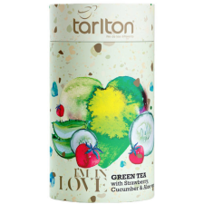 TARLTON Green Love Strawberry, Cucumber & Aloe vera, papír 100 g tea