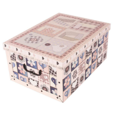 Tárolódoboz Miss Space MAXI 51x37x24 cm Love pink szív bútor