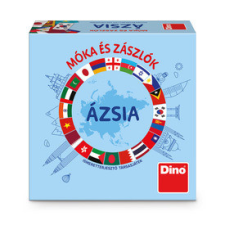  Társasjáték - Móka és zászlók - Ázsia társasjáték