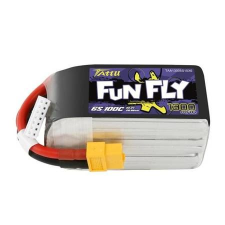 Tattu Funfly 1300mAh 22.2V 100C 6S1P XT60 akkumulátor (TAA13006S10X6) (TAA13006S10X6) távirányítós modell