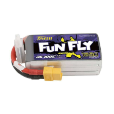 Tattu Funfly 1550mAh 11.1V 100C 3S1P akkumulátor (TAA15503S10X6) rc modell kiegészítő