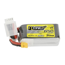 Tattu R-Line 650mAh 14.8V 95C 4S1P XT30 akkumulátor mobiltelefon akkumulátor
