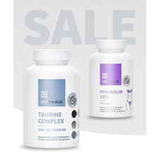 Taurin Komplex 1500 mg kapszula + Forskolin 10% kivonat vitamin és táplálékkiegészítő