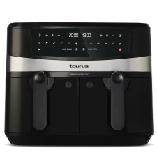 Taurus AF2600D Digital Duo 4.5L Forrólevegős fritőz - Fekete (973980000) fritőz
