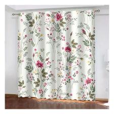 Tavaszi virág mintás függöny 100 x 220 cm 2 db UD104802 lakástextília