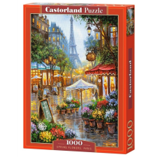 Tavaszi virágok puzzle - Párizs puzzle, kirakós