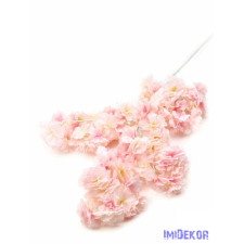  Tavaszi virágos ág 100cm - Rózsaszín dekoráció