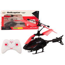  Távirányítós RC helikopter giroszkóppal - piros távirányítós modell