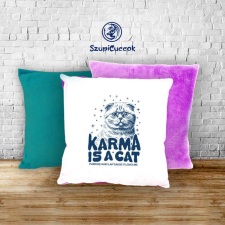  Taylor Swift - Karma is a Cat plüss párnahuzat (több színben) lakástextília