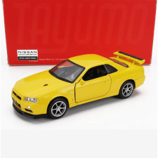 Tayumo Nissan GT-R34 / sárga  / Tayumo 1:36 makett