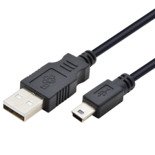 TB AKTBXKU3PBAW10B USB-A apa - MicroUSB-B apa 2.0 Adat és töltő kábel - Fekete (1m) kábel és adapter