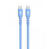 TB AKTBXKUCC2SI10N USB-C apa - USB-C apa 2.0 Adat és töltő kábel - Kék (1m)