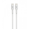 TB AKTBXKUCC2SI10W USB-C apa - USB-C apa 2.0 Adat és töltő kábel - Fehér (1m)