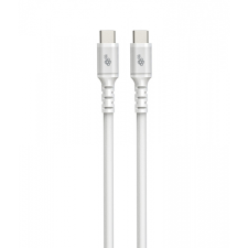 TB AKTBXKUCC2SI10W USB-C apa - USB-C apa 2.0 Adat és töltő kábel - Fehér (1m) kábel és adapter