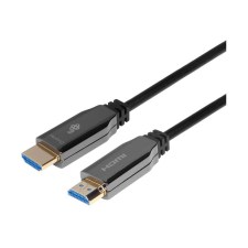 TB AKTBXVHFO2010MB HDMI 2.0 - HDMI 2.0 Üvegszálas Kábel 10m - Fekete (AKTBXVHFO2010MB) kábel és adapter