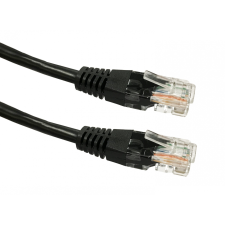 TB UTP CAT5e Patch kábel 2m Fekete (AKTBXKS5UTP200B) kábel és adapter