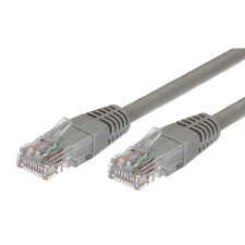 TB UTP CAT6 Patch kábel 0.5m Szürke (AKTBXKS6UTP050G) kábel és adapter