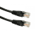 TB UTP CAT6 Patch kábel 3m Fekete (AKTBXKS6UTP300B)