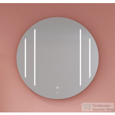 Tboss Floating Mirror ATON 80 cm-es kerek tükör LED világítással fürdőszoba bútor