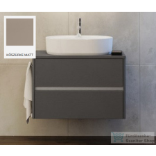 Tboss SONJA 55 alsószekrény mosdóval, kőszürke matt fürdőszoba bútor