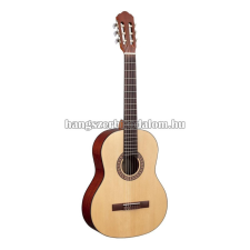  TC902 - 4/4-es klasszikus gitár lucfenyő fedlappal és fényes felülettel gitár és basszusgitár