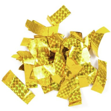 TCM FX Metallic Confetti rectangular 55x18mm  gold  laser effect  1kg világítás